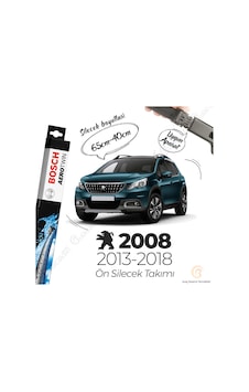 Peugeot 2008 Muz Silecek Takımı 2013-2017 Bosch Aerotwin Peugeot 2008 Muz Silecek Takımı 2013-2017 Bosch Aerotwin