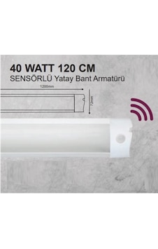30 Adet 120 Cm 40w Sensörlü Beyaz Led Bant Armatür Beyaz Beyaz 30 Adet 120 Cm 40w Sensörlü Beyaz Led Bant Armatür Beyaz Beyaz