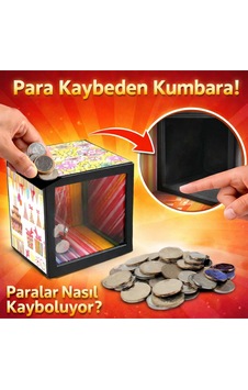 Para Kaybeden Sihirli Kumbara Şaşırtan Tasarım Kutu