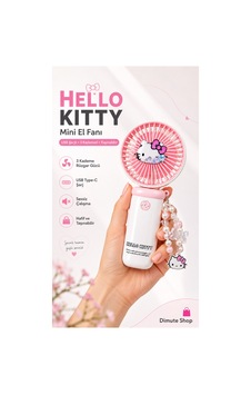 Hello Kitty Mini El Fanı Taşınabilir Usb Şarjlı Sessiz Masa Ve El Tipi Vantilatör Pembe - 892975336 Hello Kitty Mini El Fanı Taşınabilir Usb Şarjlı Sessiz Masa Ve El Tipi Vantilatör Pembe - 892975336