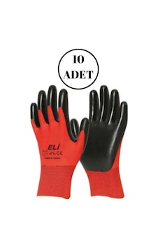 10 Adet 9 Numara İş Eldiven