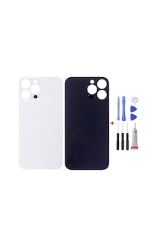 Apple Uyumlu iPhone 13 Pro Max Beyaz Arka Cam Kapak Pil Kapağı Tamir Set B7000 Set Beyaz Apple Uyumlu iPhone 13 Pro Max Beyaz Arka Cam Kapak Pil Kapağı Tamir Set B7000 Set Beyaz