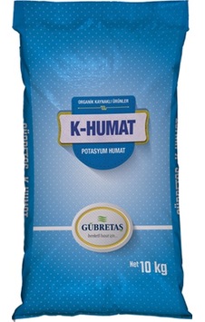 Gübretaş K-Humat (10 KG) Humik+Fulvik Oranı % 80 (Yeni Mavi Paket