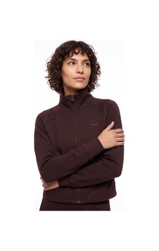 Jeep J6wl-swt7032 Kahve Kadın Dik Yaka Baskılı Relaxed Cepli Örme Sweatshirt Jeep J6wl-swt7032 Kahve Kadın Dik Yaka Baskılı Relaxed Cepli Örme Sweatshirt