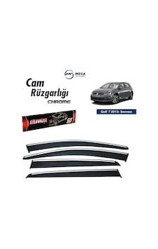 Vw Golf 7 2013- Sonrası Krom Cam Rüzgarlık Sunplex Vw Golf 7 2013- Sonrası Krom Cam Rüzgarlık Sunplex