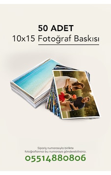 Parlak Fotoğraf Baskısı 50 Adet Parlak Fotoğraf Baskısı 50 Adet