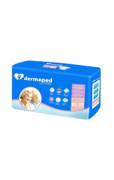 Dermaped Yetişkin Süper Emici Bel Bantlı Hasta Bezi XL 30'Lu Dermaped Yetişkin Süper Emici Bel Bantlı Hasta Bezi XL 30'Lu