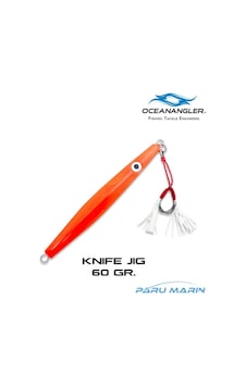 Ocean Angler Knife Jig 60Gr. Fanta Ocean Angler Knife Jig 60Gr. Fanta