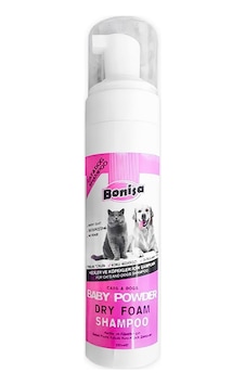 Bonisa Kedi Ve Köpek Köpük Şampuan 200ml Bebek Pudra Kokulu