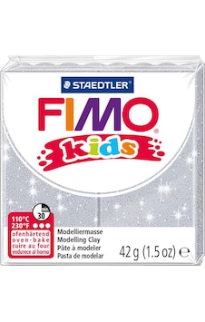 Fimo Kids Polimer Kil 42Gr. Glitter Silver Fimo Kids Polimer Kil 42Gr. Glitter Silver