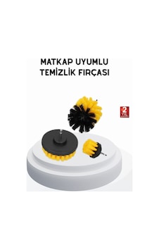 Tek 3 Lü Matkap Temizlik Fırçası Seti Banyo, Mutfak Ve Araç Jantı İçin Etkili Najmaddin Tek 3 Lü Matkap Temizlik Fırçası Seti Banyo, Mutfak Ve Araç Jantı İçin Etkili Najmaddin