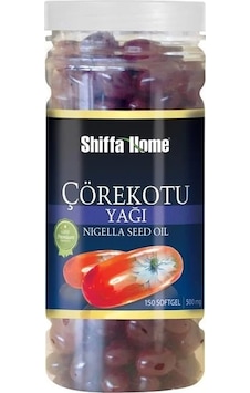 Shiffa Home Çörekotu Yağı - 150 Softjel Kapsül Shiffa Home Çörekotu Yağı - 150 Softjel Kapsül