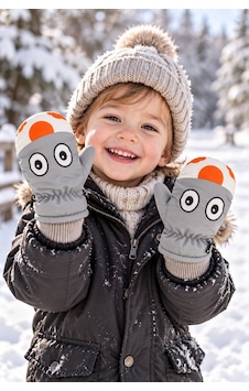 Miniko Kids Kitti 420-20 Erkek 1-3 Kar Kayak Eldiveni Gri Miniko Kids Kitti 420-20 Erkek 1-3 Kar Kayak Eldiveni Gri