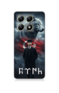 Xiaomi 14t Pro Uyumlu Gölgede Kurt Ve Atatürk Desenli Silikon Kılıf Çok Renkli Xiaomi 14t Pro Uyumlu Gölgede Kurt Ve Atatürk Desenli Silikon Kılıf Çok Renkli