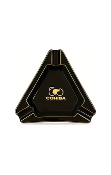 Cohiba 50. Yıl Siyah Porselen Üçlü Puro Küllüğü - Tr8866 Cohiba 50. Yıl Siyah Porselen Üçlü Puro Küllüğü - Tr8866