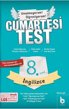 8. Sınıf CumartesiTest İngilizce / Kolektif 8. Sınıf CumartesiTest İngilizce / Kolektif