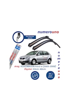 Volkswagen Polo V Muz Silecek Takımı 2005-2009 Volkswagen Polo V Muz Silecek Takımı 2005-2009