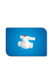 Plastik Küresel Vana 1" Pprc Q32 D-49 Plastik Küresel Vana 1" Pprc Q32 D-49
