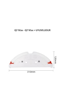 Roborock Uyumlu Q7 Max Ve Q7 Max Plus + Uyumlu Su Deposu - Mop Tutucu Aparat Roborock Uyumlu Q7 Max Ve Q7 Max Plus + Uyumlu Su Deposu - Mop Tutucu Aparat