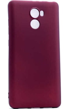 Xiaomi Redmi 4x Kılıf Zore Premier Silikon Kapak Mürdüm Xiaomi Redmi 4x Kılıf Zore Premier Silikon Kapak Mürdüm