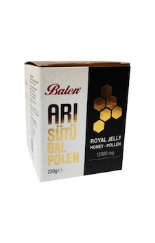Balen 12000 MG Arı Sütü Bal Polen Karışımı 5 x 230 G Balen 12000 MG Arı Sütü Bal Polen Karışımı 5 x 230 G