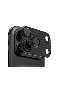 Apple Uyumlu iPad iPhone 17 Pro Zore Cl-21 Kamera Lens Koruyucu Siyah Apple Uyumlu iPad iPhone 17 Pro Zore Cl-21 Kamera Lens Koruyucu Siyah