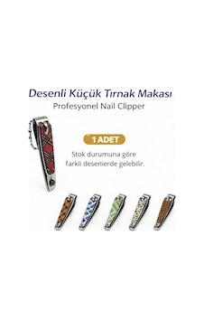 Profesyonel Küçük Tırnak Makası Desenli Nail Clipper 1 Adet Profesyonel Küçük Tırnak Makası Desenli Nail Clipper 1 Adet
