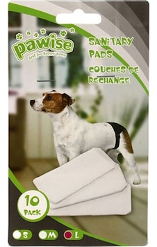 Pawise Köpek İçin Regl Pedi L Boy 10'lu Pawise Köpek İçin Regl Pedi L Boy 10'lu