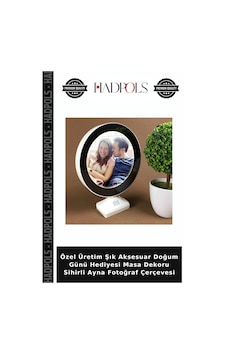 Özel Üretim Şık Aksesuar Doğum Günü Hediyesi Masa Dekoru Sihirli Ayna Fotoğraf Çerçevesi Özel Üretim Şık Aksesuar Doğum Günü Hediyesi Masa Dekoru Sihirli Ayna Fotoğraf Çerçevesi
