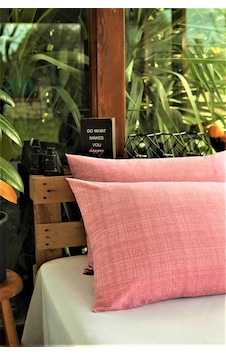 Alla Turca Ranforce Yan Yatış Yastık Kılıfı 40x120 Cm Pudra Alla Turca Ranforce Yan Yatış Yastık Kılıfı 40x120 Cm Pudra