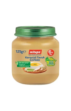 Milupa Kerevizli Tavuk Çorbası 6+ Ay Kavanoz Maması 125 G