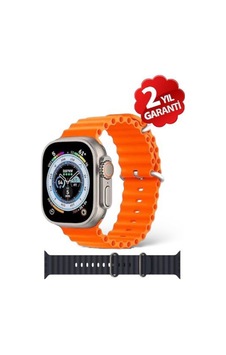 Watch 8 Ultra Ultra Akıllı Saat Smart Watch 3 Tuş Aktif Kordon Kilitlemeli Gps Çift Kordonlu Turuncu - 321741447 Watch 8 Ultra Ultra Akıllı Saat Smart Watch 3 Tuş Aktif Kordon Kilitlemeli Gps Çift Kordonlu Turuncu - 321741447