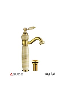 Penta 3301h Vırgo Gold Yuksek C.lavabo Bataryası Altın