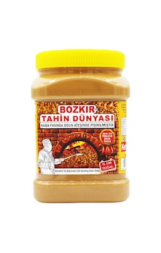 Bozkır Tahin Dünyası Odun Ateşinde Kepeksiz Bozkır Tahini 1 KG Bozkır Tahin Dünyası Odun Ateşinde Kepeksiz Bozkır Tahini 1 KG