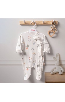 Tiffany Baby & Kids Tiffany Baby Sunny Garden Patikli Bebek Tulumu 2410040 Ekru Tiffany Baby & Kids Tiffany Baby Sunny Garden Patikli Bebek Tulumu 2410040 Ekru