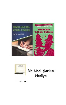 Bilimsel Araştırma Ve Yazma Teknikleri + Tuhaf Bir Yılbaşı Öyküsü + Bir Noel Şarkısı Bilimsel Araştırma Ve Yazma Teknikleri + Tuhaf Bir Yılbaşı Öyküsü + Bir Noel Şarkısı