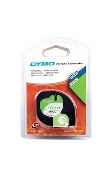 Dymo Letratag Kağıt Şerit 12 MM x 4 Metre Beyaz 59421 Dymo Letratag Kağıt Şerit 12 MM x 4 Metre Beyaz 59421