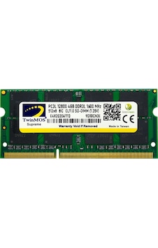 TwinMos MDD3L8GB1600N 8 GB DDR3 1600 MHz CL11 Notebook Ram TwinMos MDD3L8GB1600N 8 GB DDR3 1600 MHz CL11 Notebook Ram