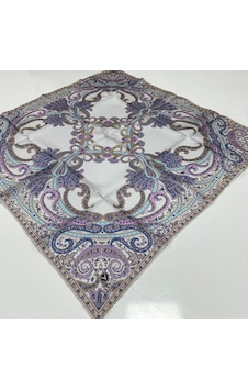 Vissona Twill İpek Eşarp Ipk6702-37853 Çok Renkli Vissona Twill İpek Eşarp Ipk6702-37853 Çok Renkli