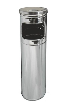 Efor No:1 Paslanmaz Metal 430 Krom Sigara İzmarit Tepsili Kolon Küllük - 60 X 19 Cm. Krom Efor No:1 Paslanmaz Metal 430 Krom Sigara İzmarit Tepsili Kolon Küllük - 60 X 19 Cm. Krom