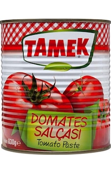 Tamek Domates Salçası Teneke 830 G Tamek Domates Salçası Teneke 830 G