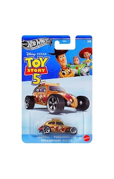 Hot Wheels Silver Series Disney Pixar Toy Story 5 Custom Volkswagen Beetle 1/5 Sarı Hot Wheels Silver Series Disney Pixar Toy Story 5 Custom Volkswagen Beetle 1/5 Sarı