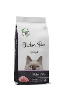 Eco Natura Pet Sterilised Tavuklu ve Pirinçli Kısırlaştırılmış Yetişkin Kedi Maması 1500 G