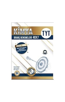 2022 TYT Kimya 40x7 Branş Deneme - Bilgi Sarmal Yayınları 2022 TYT Kimya 40x7 Branş Deneme - Bilgi Sarmal Yayınları
