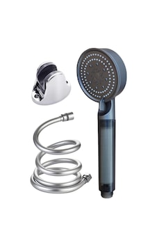 Eraycan Yapı Market 5 Fonksiyonlu Filtreli Pvc Hortum Mafsal Duş Başlığı Set Siyah Krom - Siyah Eraycan Yapı Market 5 Fonksiyonlu Filtreli Pvc Hortum Mafsal Duş Başlığı Set Siyah Krom - Siyah