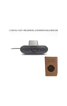 G-tek X52 720p Usb Mıkrofonlu Webcam