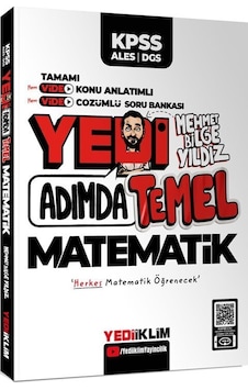 Yediiklim Kpss Alesdgs Yedi 7 Adımda Temel Matematik Video Konu Çözümlü Soru Bankası Paragraf Hediye