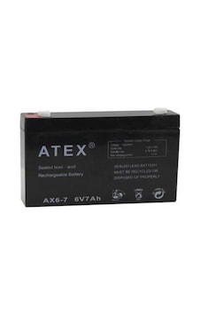 Atex Akü 6v 7a 15x9x3.3cm Atex Atex Akü 6v 7a 15x9x3.3cm Atex