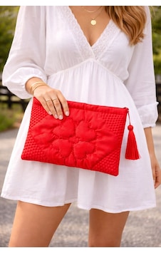 Ky Atelier Kırmızı Saten Kapitone Portföy Çanta- El Yapımı Clutch- Abiye & Günlük Kullanım- Şık Kadın Çanta Ky Atelier Kırmızı Saten Kapitone Portföy Çanta- El Yapımı Clutch- Abiye & Günlük Kullanım- Şık Kadın Çanta