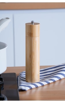 Acar Bambu Yuvarlak Değirmen - 20 Cm Kahverengi Acar Bambu Yuvarlak Değirmen - 20 Cm Kahverengi